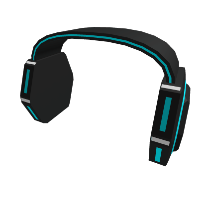 Catalog Cyan Cyber Headphones Roblox Wikia Fandom - cyan roblox