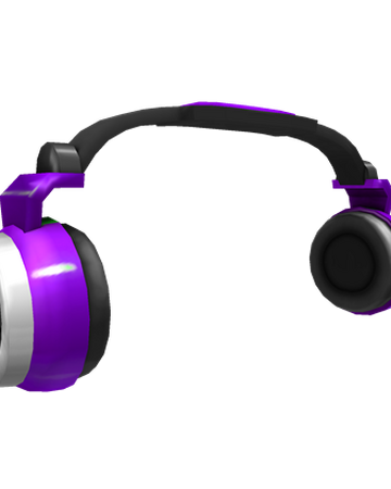 Catalog Powerful Purple Neon Dj Headphones Roblox Wikia Fandom - purple neon roblox sign