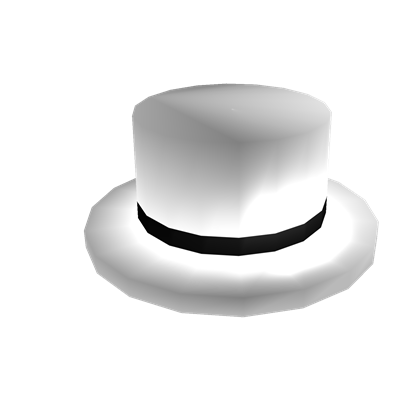 Catalog Jj5x5 S White Top Hat Roblox Wikia Fandom - roblox top hat mesh