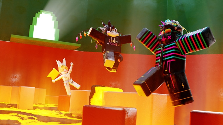 roblox character parkour - Playground