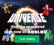 The third ad for the Roblox Universe (2018) event.