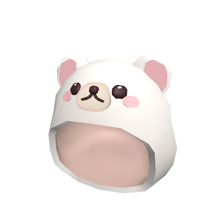 Cutesy Polar Bear Hood Roblox Wiki Fandom - bear roblox avatar