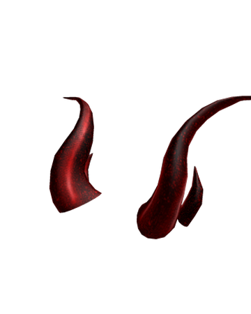 Red Iron Horns Roblox Wiki Fandom - blue iron horns roblox id