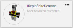 Friends Roblox Wiki Fandom - roblox user has been restricted