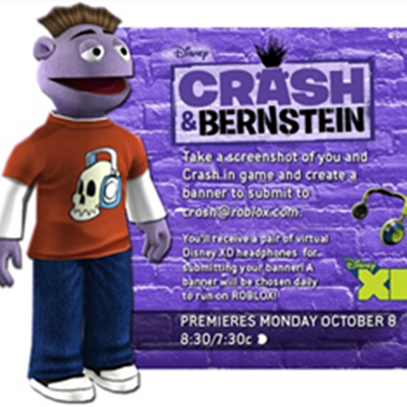 Crash Bernstein Banner Contest Roblox Wikia Fandom - crash meme for roblox codes
