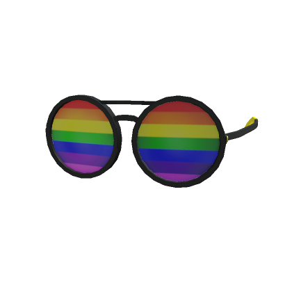 yellow and green roblox glasses