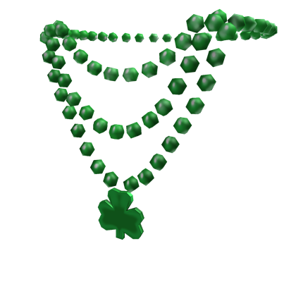 Catalog Shamrock Necklace Roblox Wikia Fandom - shamrock roblox