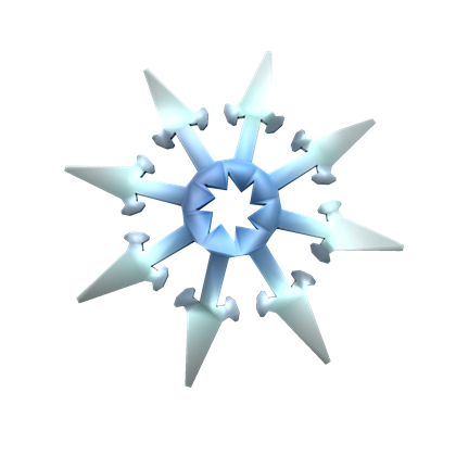 Silver Snowflake Roblox Wiki Fandom - roblox snowflake face