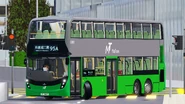 95A綫用車ADL Enviro500 MMC（5369/YE3607）正由基嶺道轉入環嶺道