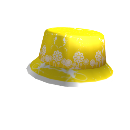 Yellow Bucket Hat Roblox Wiki Fandom - roblox fedora yellow