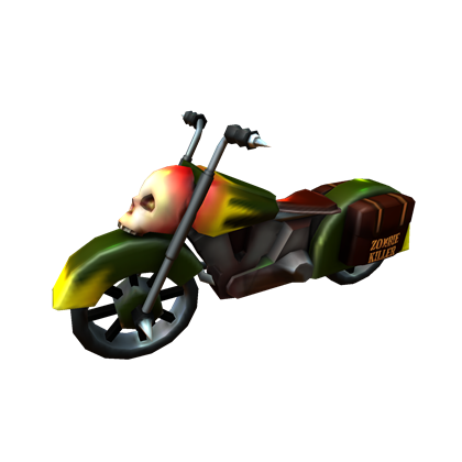 Catalog Zombie Hunter Motorcycle Roblox Wikia Fandom - roblox scooter gear