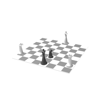 Roblox Chess and Checkers Set 