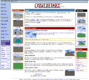 The first contest in 2005 (seen on the centre-top of the page)