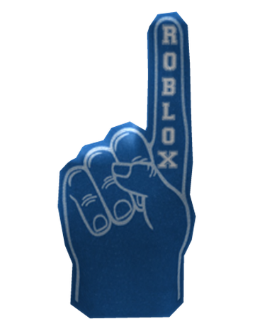 Foam Finger Roblox Wiki Fandom - ok hand roblox