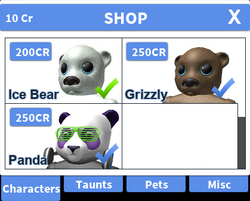 We Bare Bears Roblox Wiki Fandom - grizzly bear ears roblox