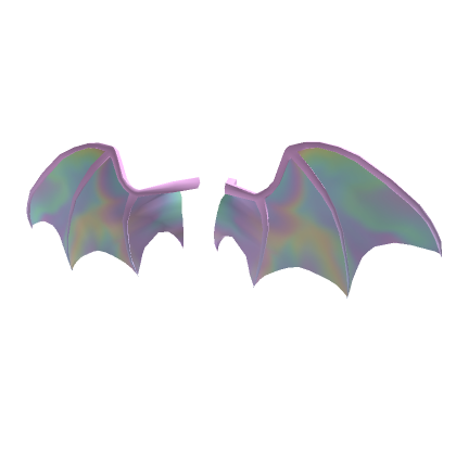 Holo Bat Wings Roblox Wiki Fandom - roblox free wings in avatar