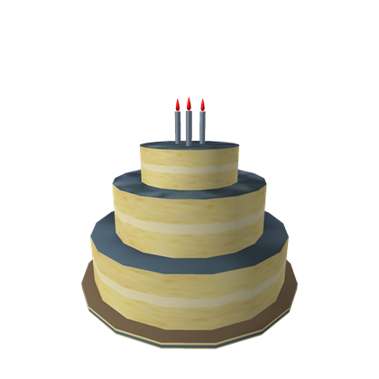 Catalog Bluesteel Birthday Cake Roblox Wikia Fandom - roblox head cake