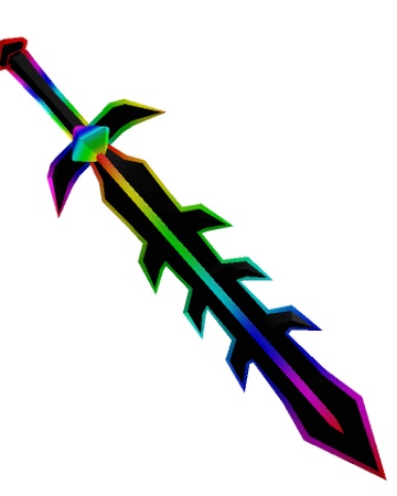 Catalog Cartoony Rainbow Sword Roblox Wikia Fandom