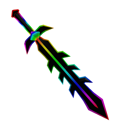 Cartoony Rainbow Sword Roblox Wiki Fandom - roblox omega rainbow sword id