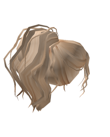 Catalog Blonde Natural Trim Pony Roblox Wikia Fandom - free hair in roblox 2020