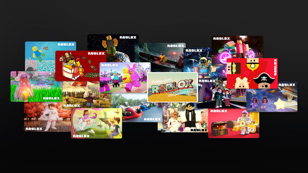 New Roblox gift cards were rolled out. Note that there are Rthto characters  on the new one. What do you think? : r/roblox