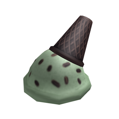 Melty Mint Ice Cream Hat Roblox Wiki Fandom