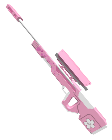 Pink Cyberpunk Sniper Roblox Wiki Fandom - roblox sniper accessory