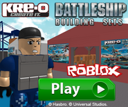 The first ad for the KRE-O Battleship event.