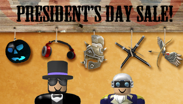 Presidents Day 2013 Roblox Wikia Fandom - roblox on twitter celebrate presidents day with big savings on