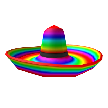 Rainbow sombrero Clearance