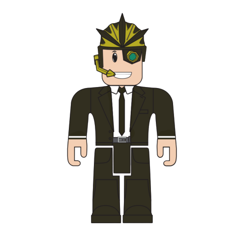 Roblox Series 5 Moderator - loose action figure w/ hammer and