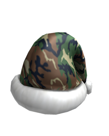 Camo Santa Roblox Wiki Fandom - camouflage hat roblox