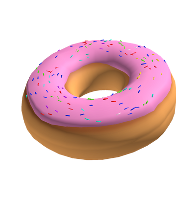 Pink Sprinkled Donut Roblox Wiki Fandom - donut hat roblox code