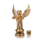 The golden Bloxy award toy