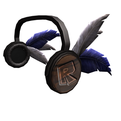 Catalog Feathered Headphones Roblox Wikia Fandom - rainbow headphones roblox