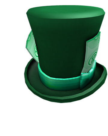 Catalog Green Robux Top Hat Roblox Wikia Fandom - buy roblox hats for money