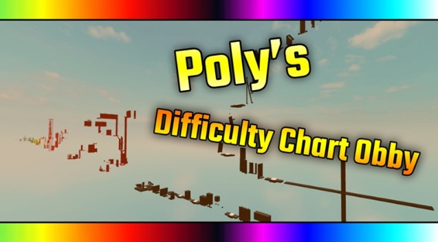 Poly S Difficulty Chart Obby Roblox Wiki Fandom - roblox difficulty chart obby uncopylocked