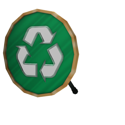 Catalog Recycling Pin Roblox Wikia Fandom - recycling simulator roblox new codes