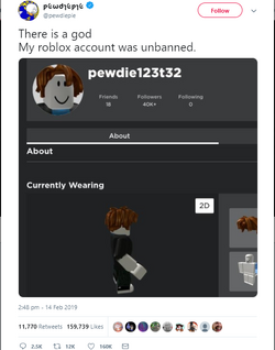 Here's why PewDiePie was banned from Roblox - Dexerto