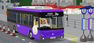 紫荊巴士派出猛獅A66 City Smart (WT1163) 行走36R線