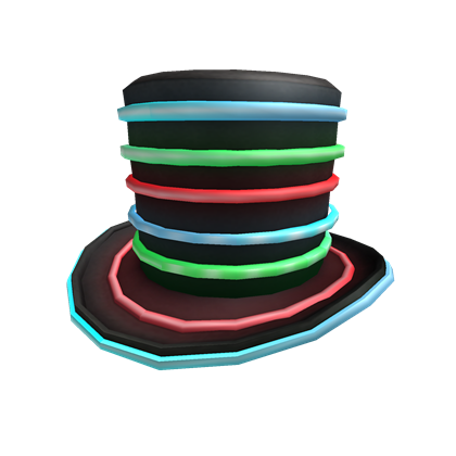 Neon Party Top Hat Roblox Wiki Fandom - neon pink top hat roblox