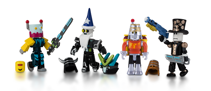 Roblox ROB0306 Dominus Dudes Four Figure Pack [Includes Exclusive