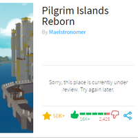 Under Review Roblox Wikia Fandom - new arrivals roblox place ratings