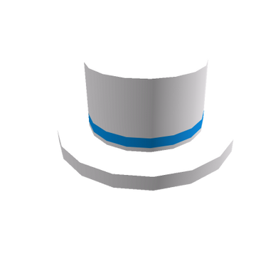 Blue Top Hat with White Band, Roblox Wiki