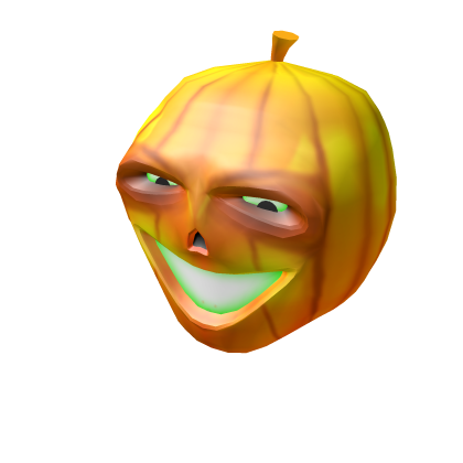 roblox pumpkin face transparent