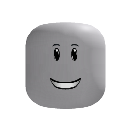 Roblox Face Smiley Avatar - Video Transparent PNG