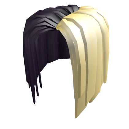 Catalog Platinum And Black Styled Bob Roblox Wikia Fandom - blonde styled bob roblox wikia fandom powered by wikia