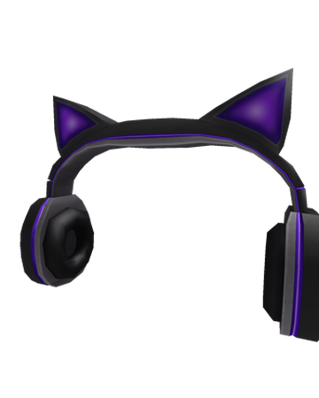 Catalog Purple Cat Ears Headphones Roblox Wikia Fandom