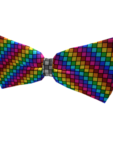 Catalog Rainbow Bow Tie Roblox Wikia Fandom - ties series roblox wikia fandom powered by wikia