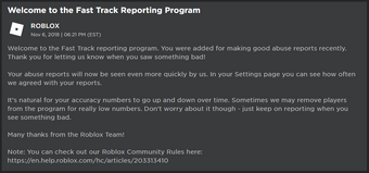 Report Abuse Roblox Wikia Fandom - roblox reporting does not work